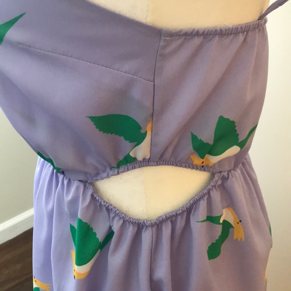 Bird design summer dress 👗 - Picture 4 of 7